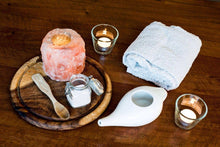 Load image into Gallery viewer, Salt tea light holders