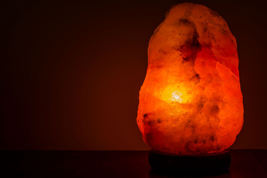 Keep Your Salt Lamp Safe on a table