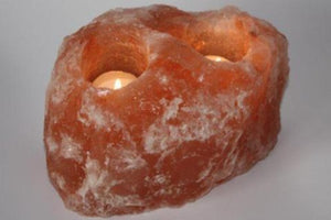 Salt Tea Light Candle Holder