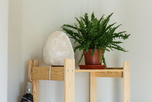 Load image into Gallery viewer, Bedroom white salt lamp
