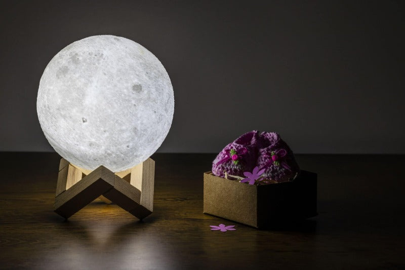 Blind tillid emulsion pessimistisk Moon Lamp size M to L | Perfect nightlight for your home