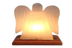 White angel Himalayan salt lamp