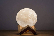 Load image into Gallery viewer, 3D moon lamp
