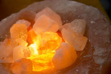 Load image into Gallery viewer, Salt Lamp Fire Bowl
