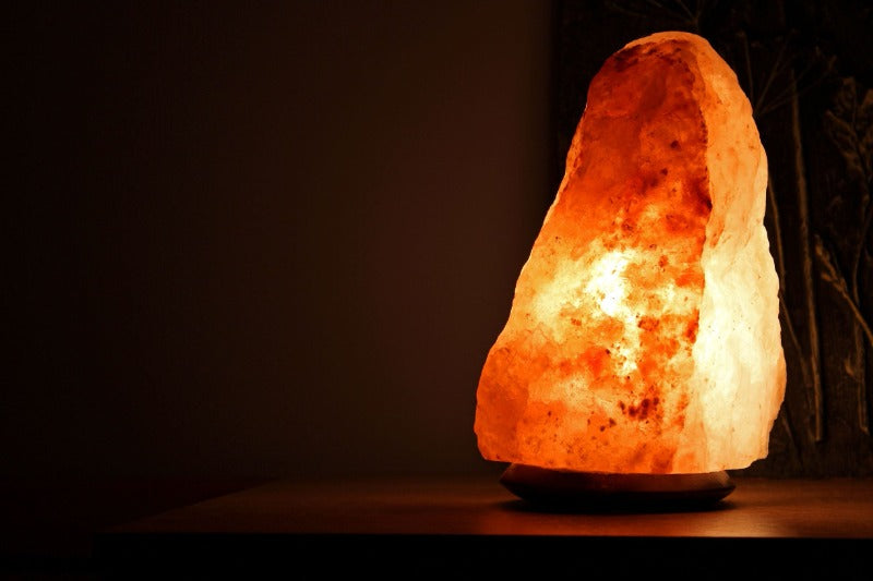 Huge salt lamp