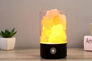 Crystal bedside lamp