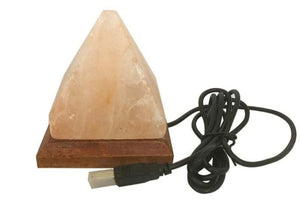 Himalayan Salt Lamp Usb Pyramid