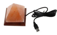 Load image into Gallery viewer, Himalayan Salt Lamp Usb Pyramid
