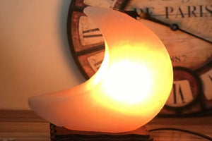 Moon salt lamp