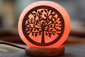 Tree of life Himalayan salt lamp