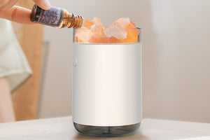 Diffuser salt lamp