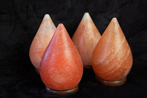 Teardrop Himalayan salt lamp