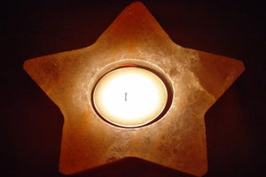 Sea Salt Candle star shaped pack of 2